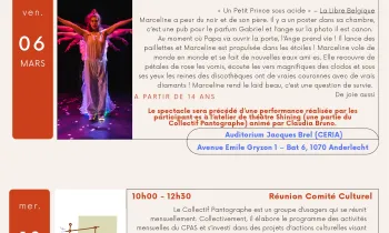 programme culturel mars